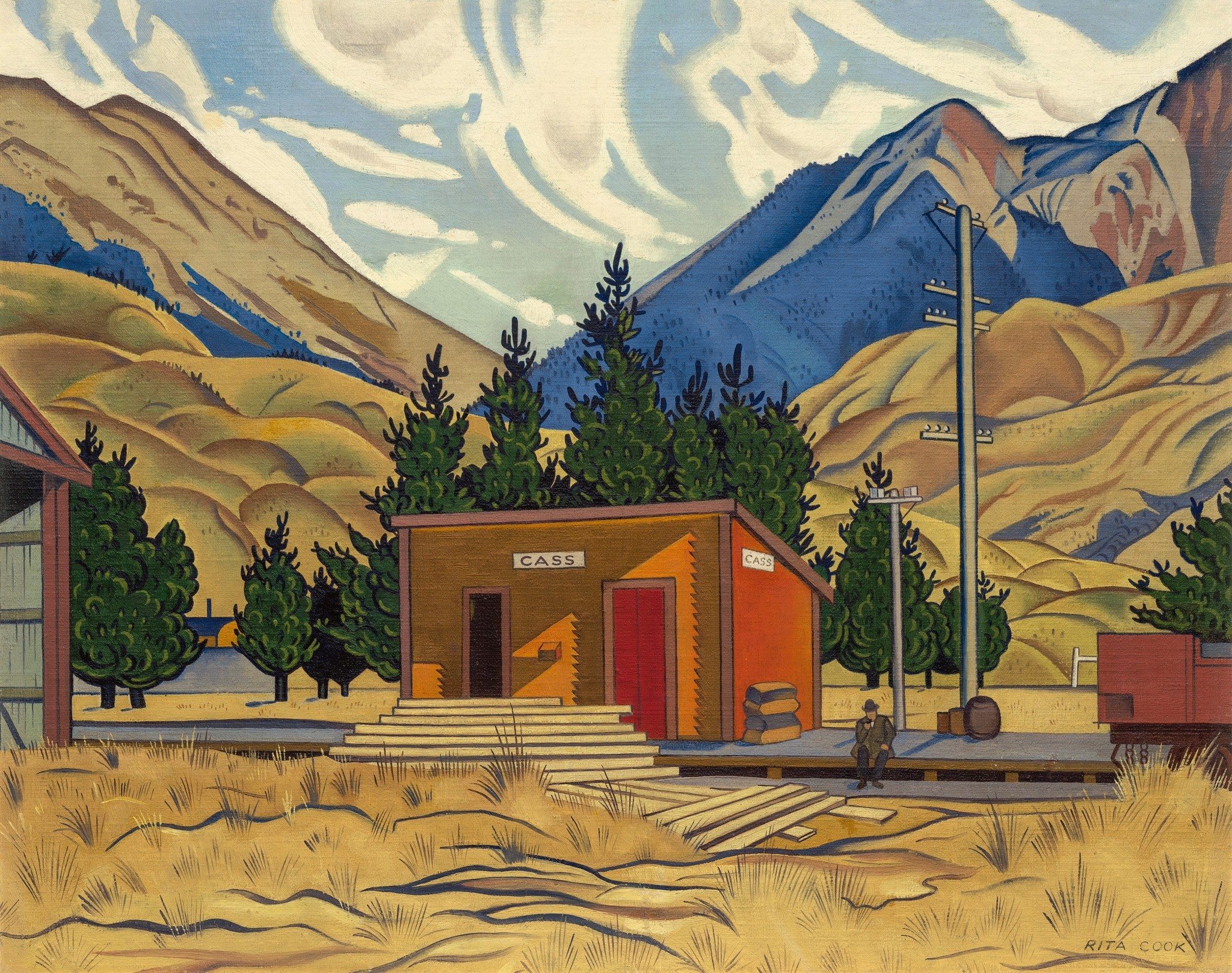 Cass (1936) by Rita Angus ex CAG