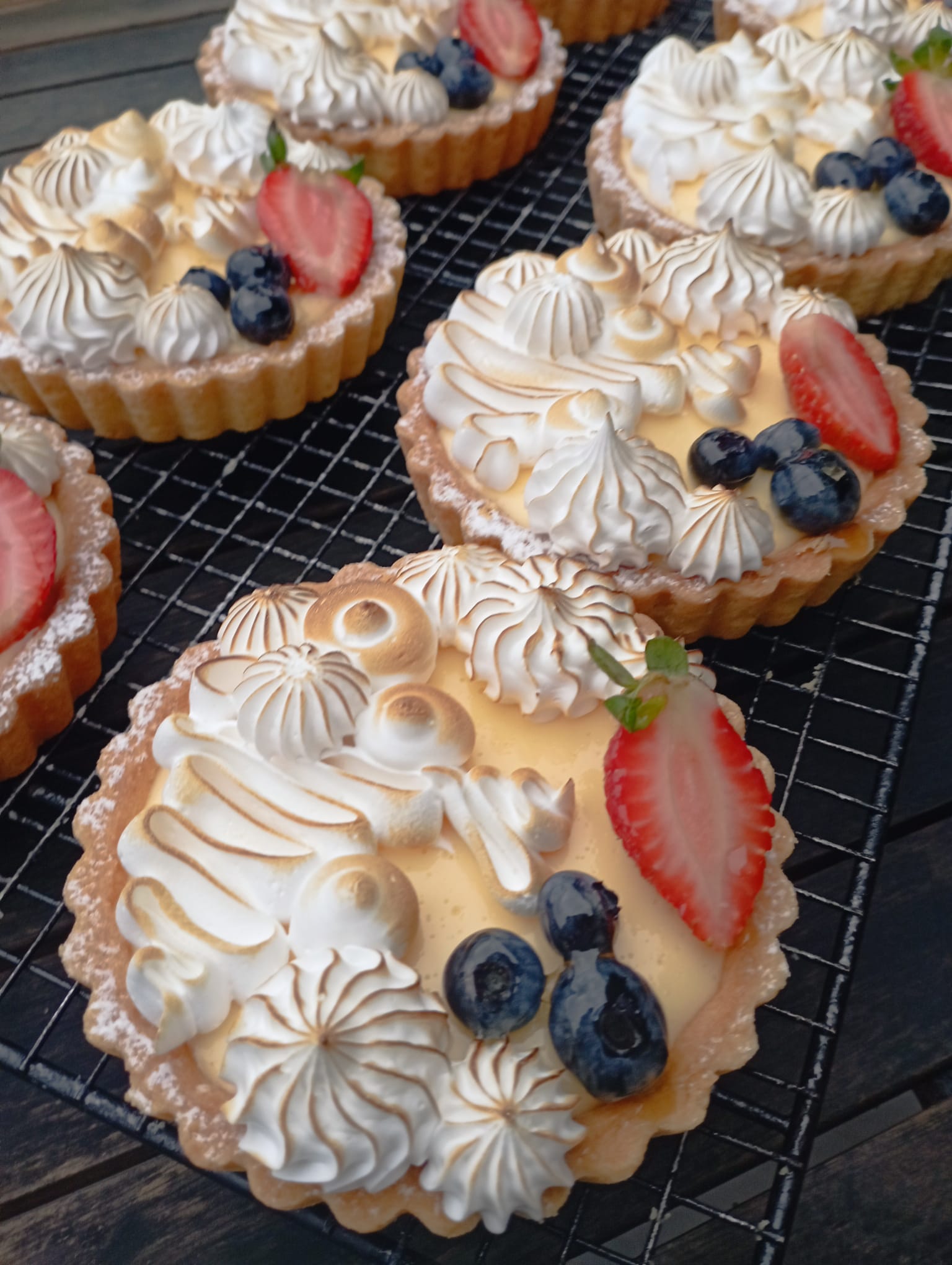 Lemon tartlets