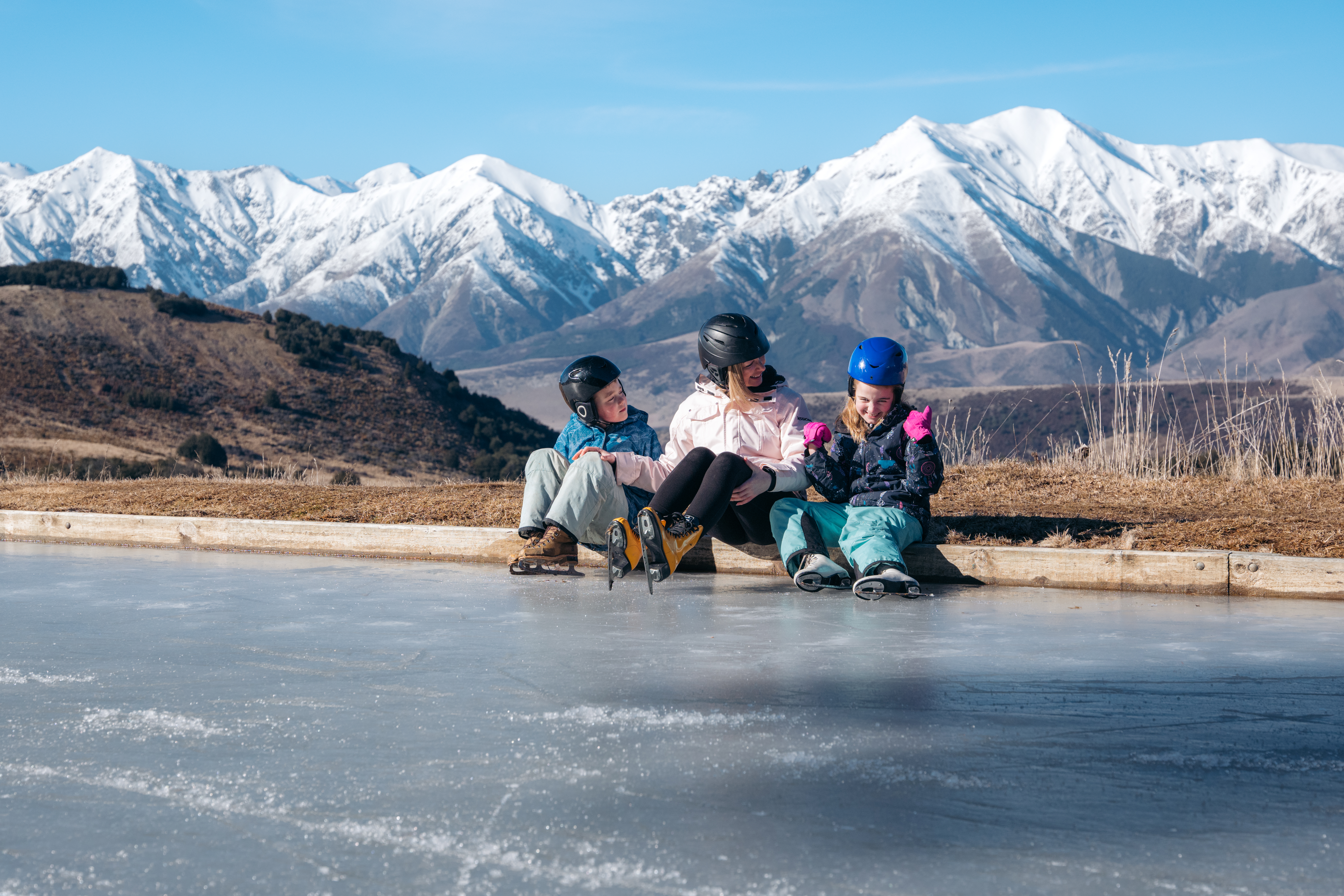 Forest Lodge family ice skating