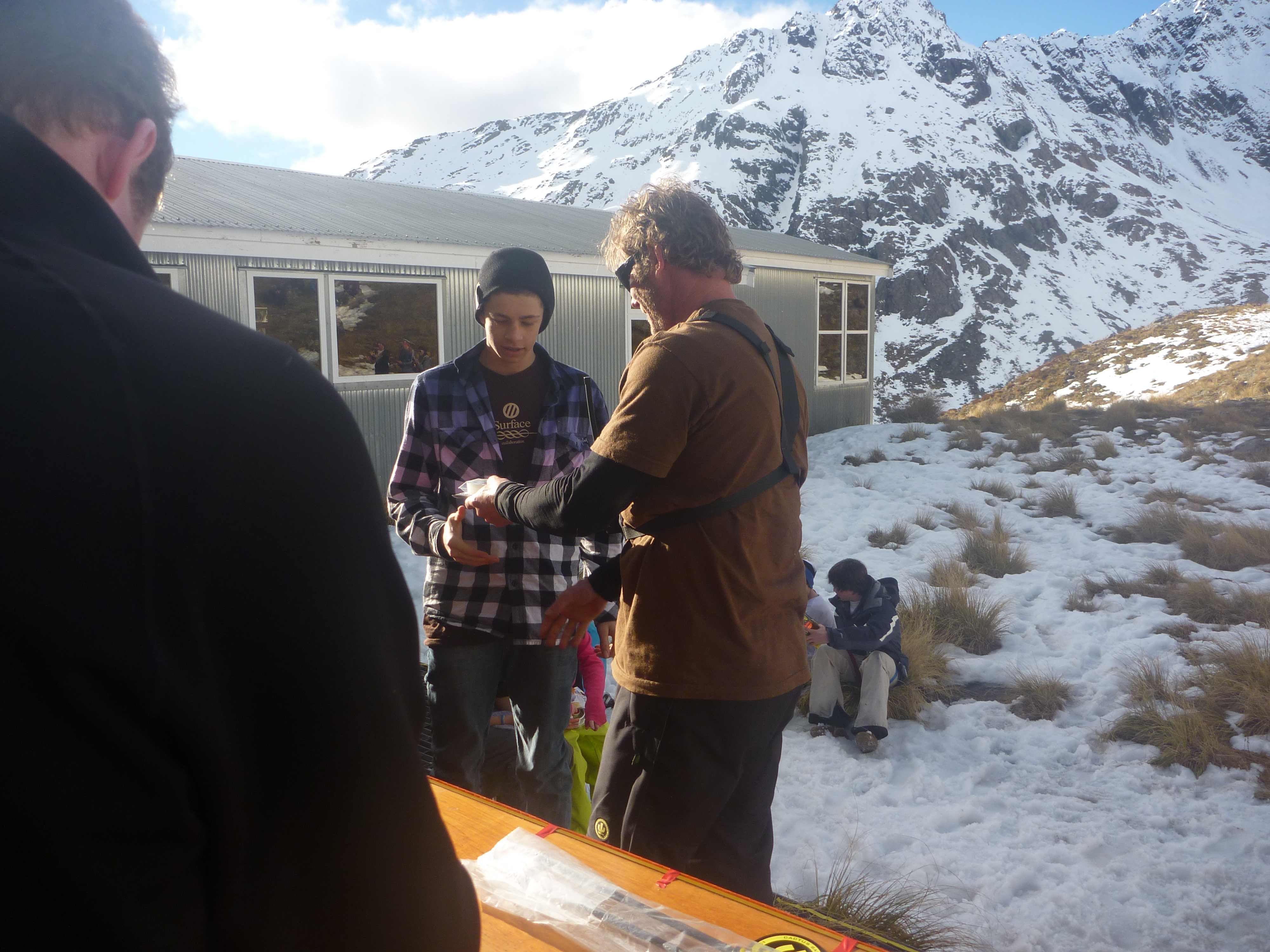 Ollie Hunt   prize giving